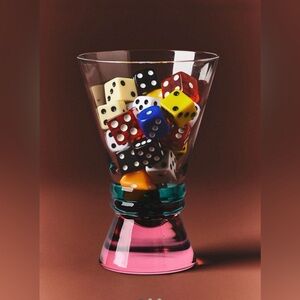 Anthropologie Adele Martini Glasses, Set of 2 NWT